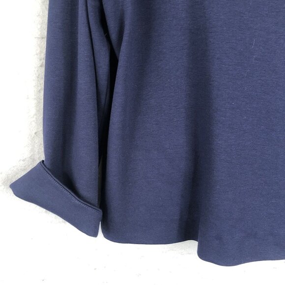 Anna Seravalli Jacket Womens Small US 40 Italy Navy Blue Red Sailor East Coast - Picture 11 of 16